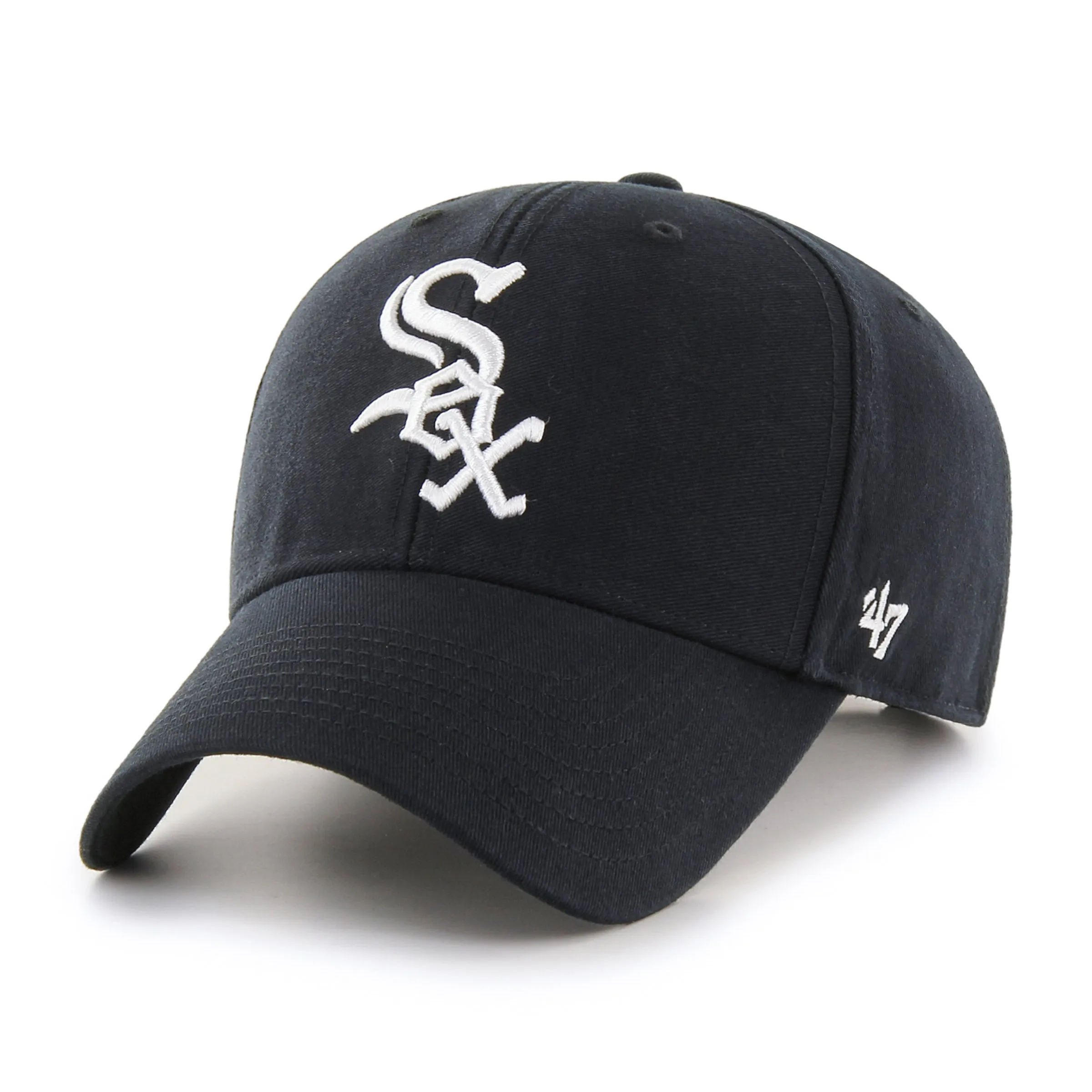 47 Brand Chicago White Sox Legend MVP Adjustable Hat - Black
