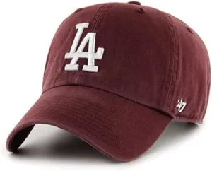 47 Brand Cleanup Los Angeles Dodgers Adjustable Hat - Maroon, White