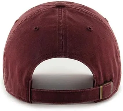 47 Brand Cleanup Los Angeles Dodgers Adjustable Hat - Maroon, White