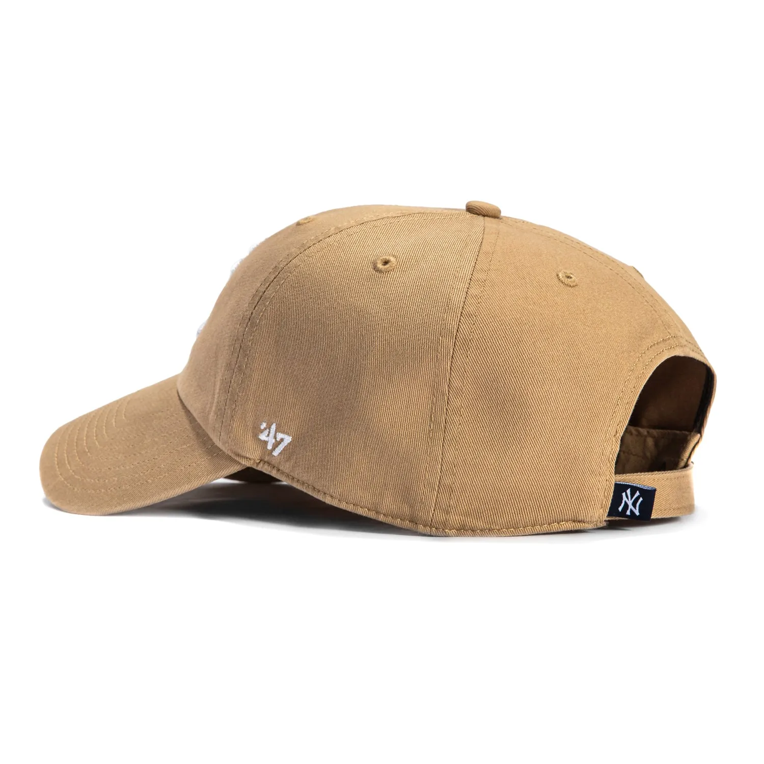 47 Brand Cleanup New York Yankees Adjustable Hat - Khaki, White