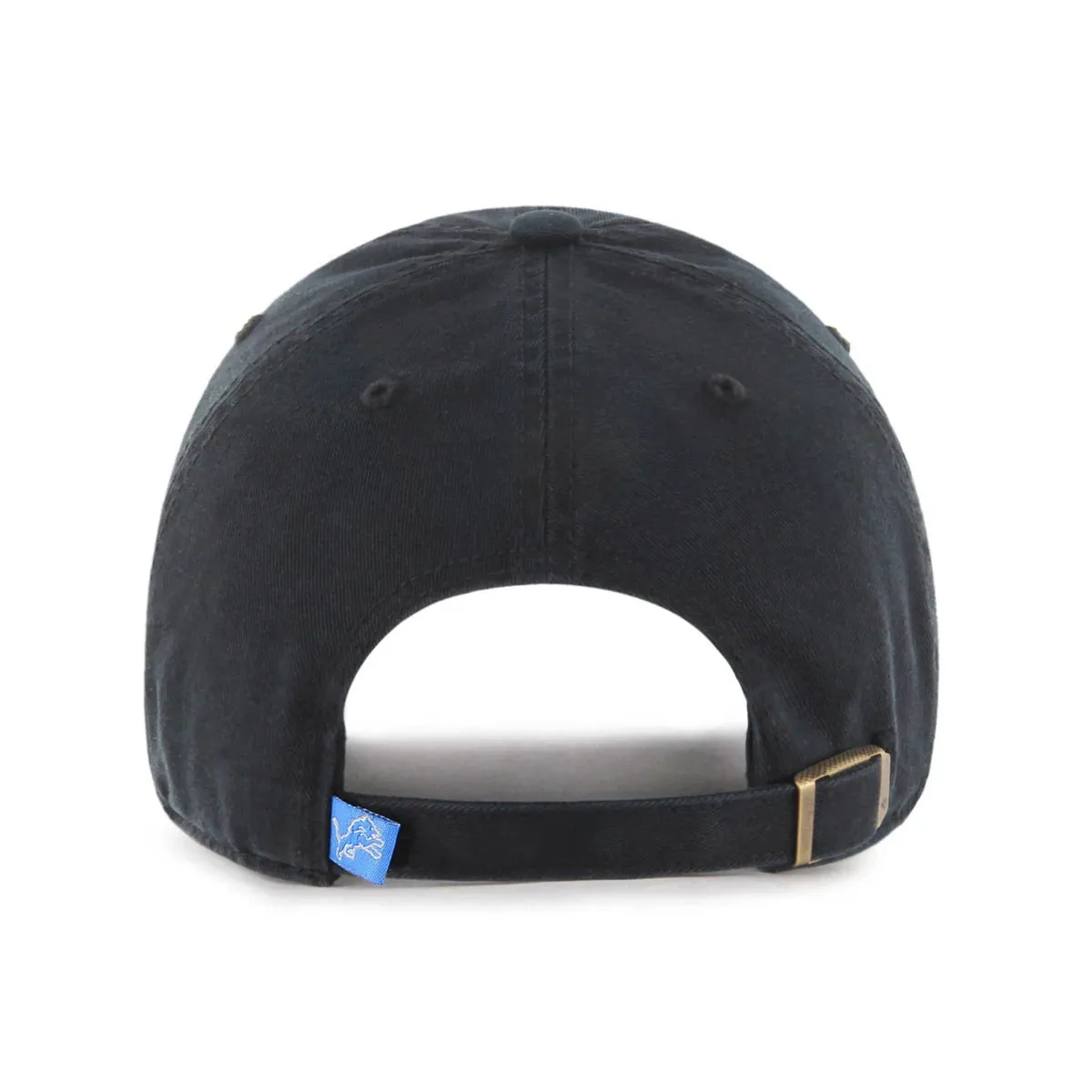 47 Brand Detroit Lions Cleanup Adjustable Hat - Black