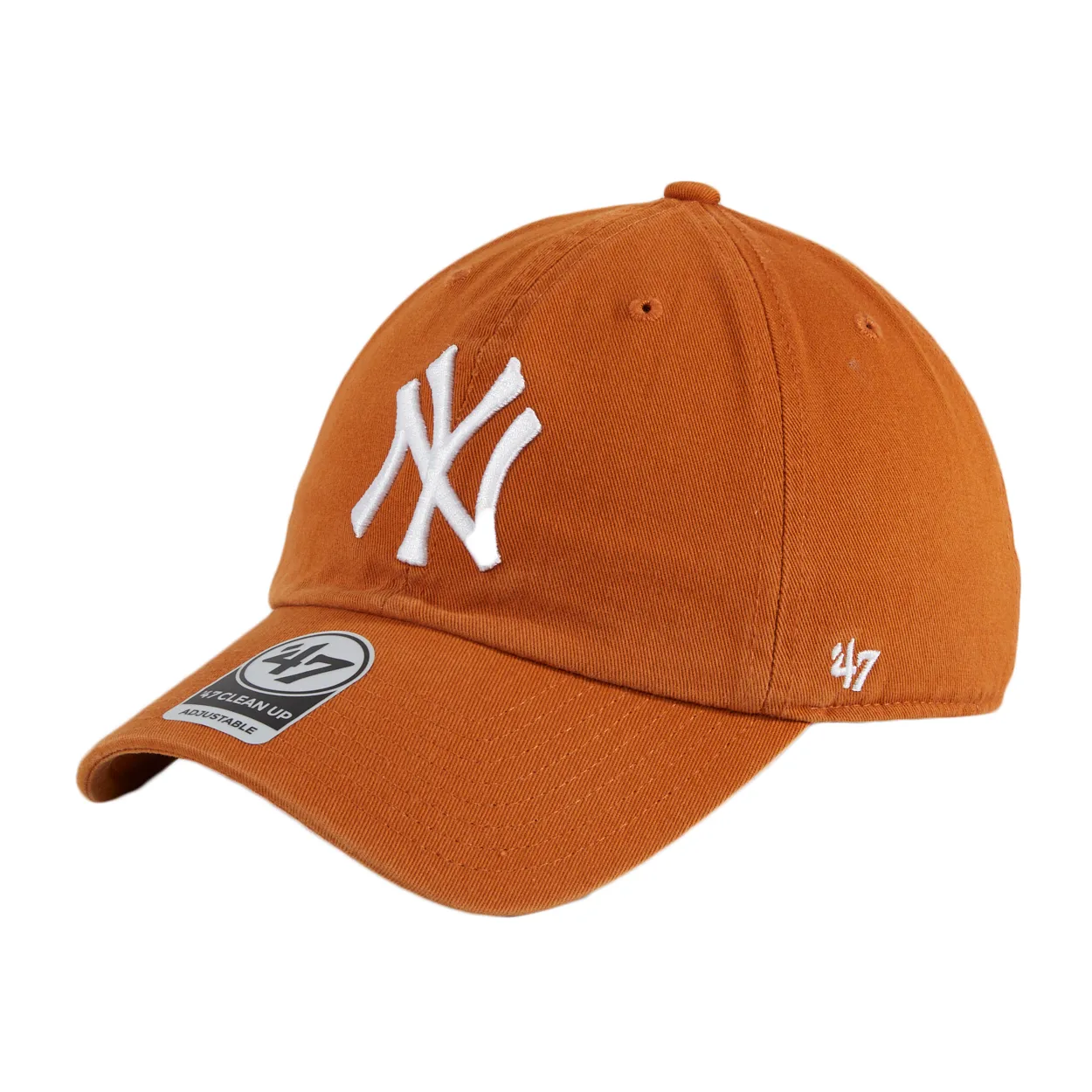 47 Brand New York Yankees Cleanup Adjustable Hat - Burnt Orange