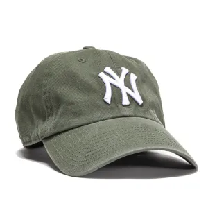 47 Brand New York Yankees Cleanup Adjustable Hat - Olive. White