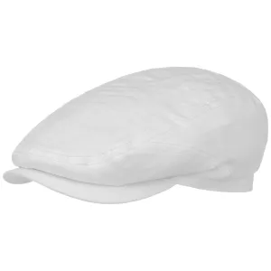 Belfast Linen Summer Flat Cap by Stetson