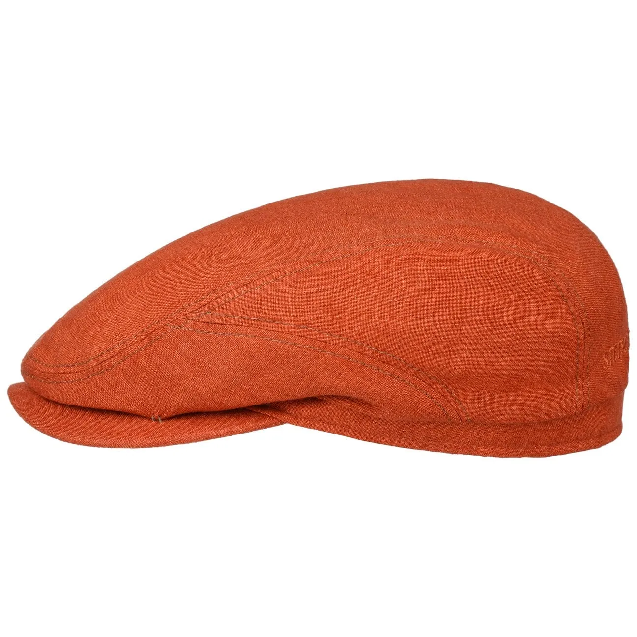 Belfast Linen Summer Flat Cap by Stetson