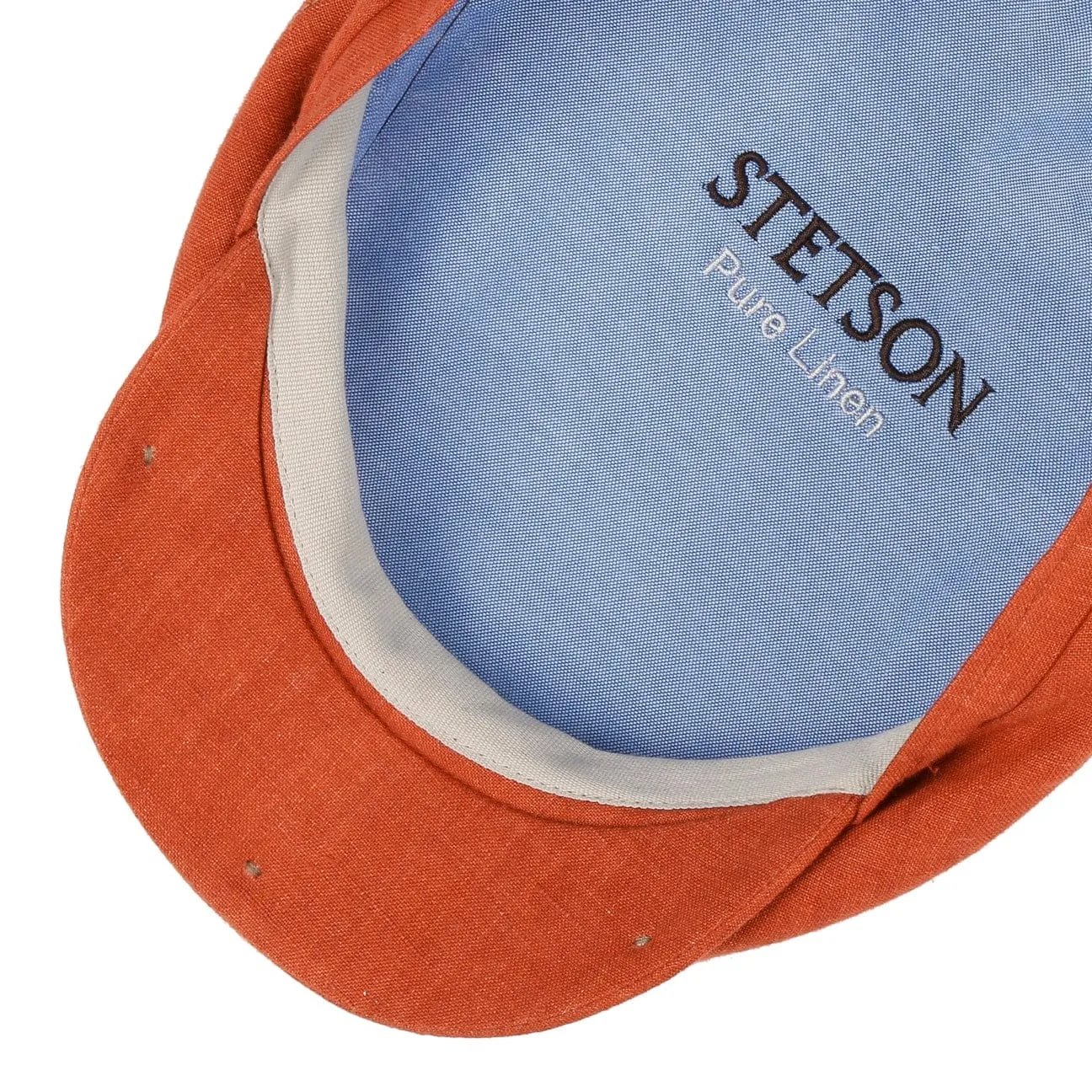 Belfast Linen Summer Flat Cap by Stetson