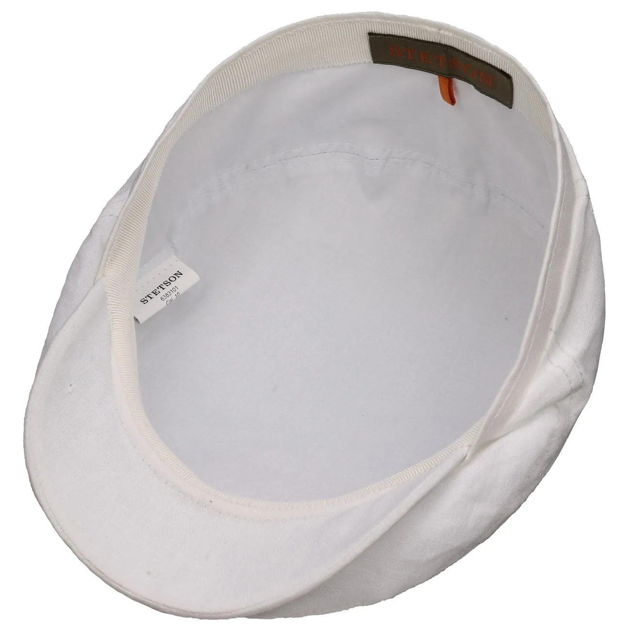 Belfast Linen Summer Flat Cap by Stetson