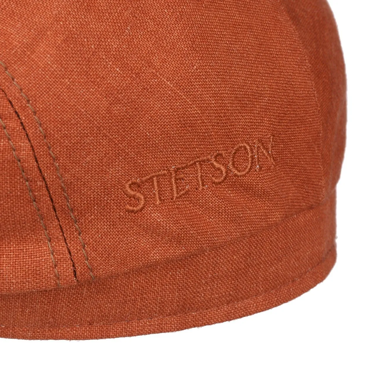 Belfast Linen Summer Flat Cap by Stetson
