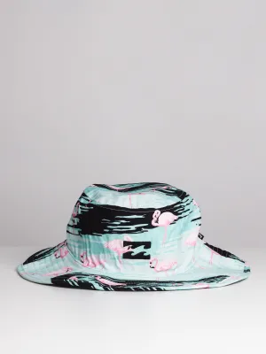 BIG JOHN PRINT HAT - FLAMINGO - CLEARANCE