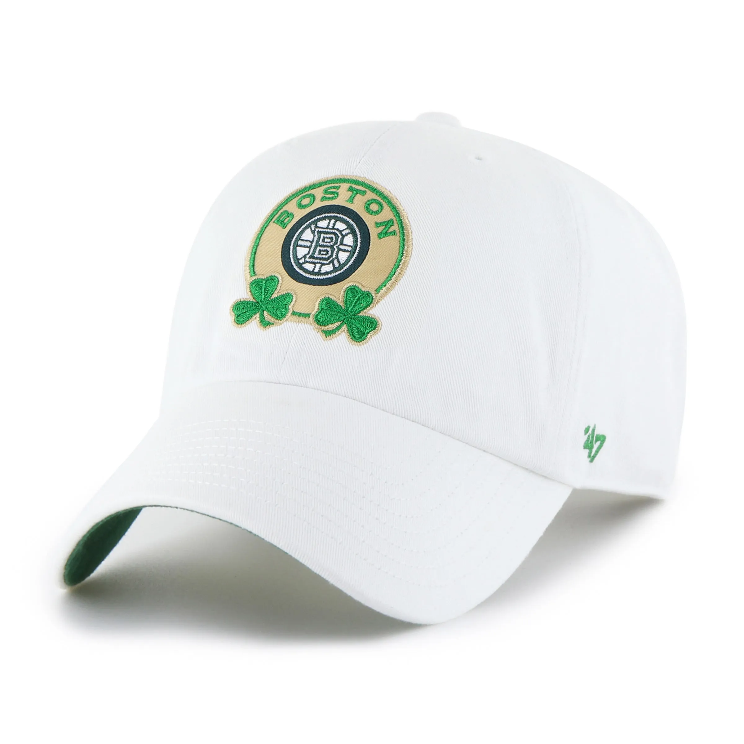 BOSTON BRUINS ST. PADDY'S DOUBLE SHAMROCK '47 CLEAN UP