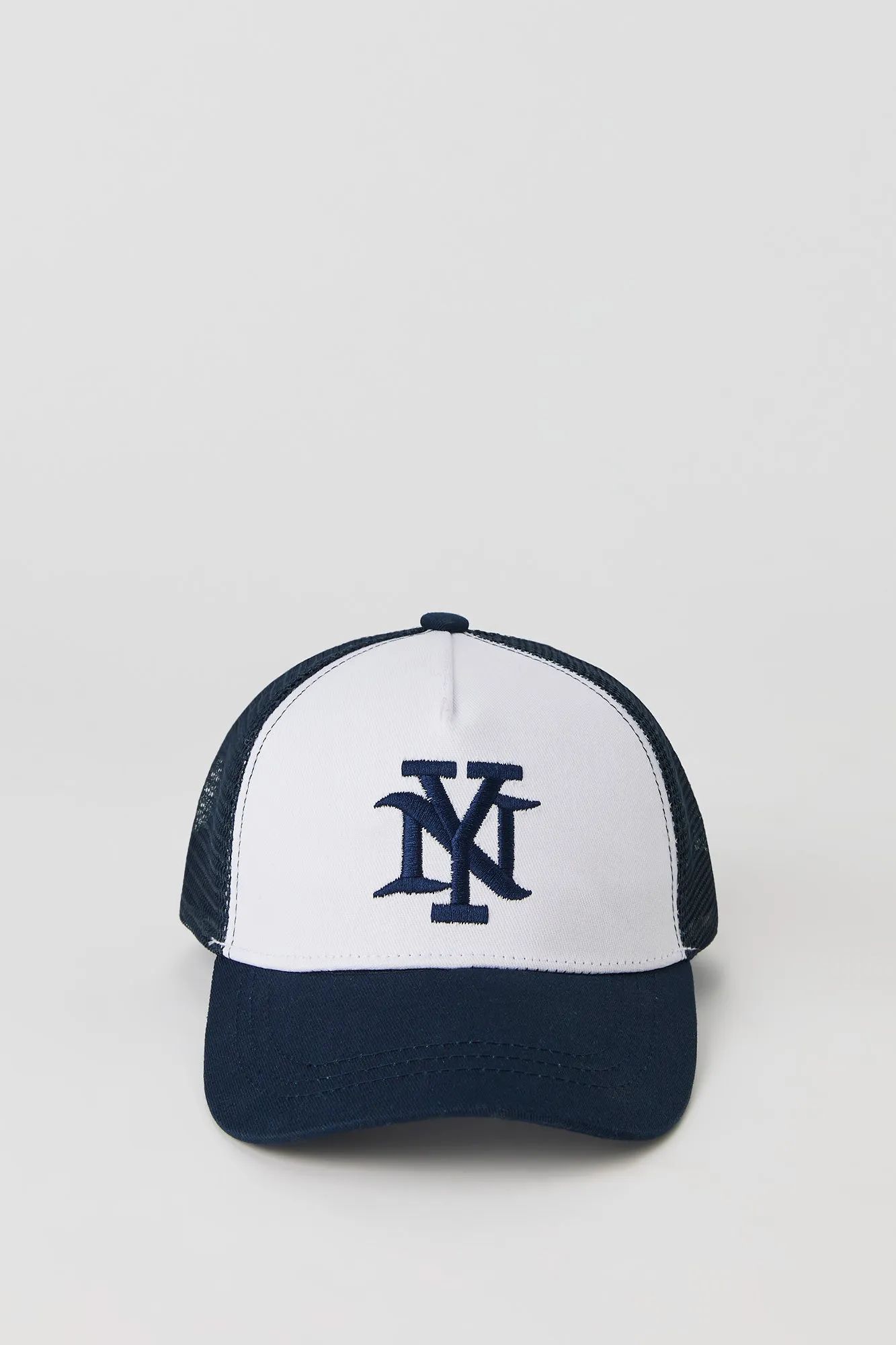 Boys City Embroidered Trucker Hat