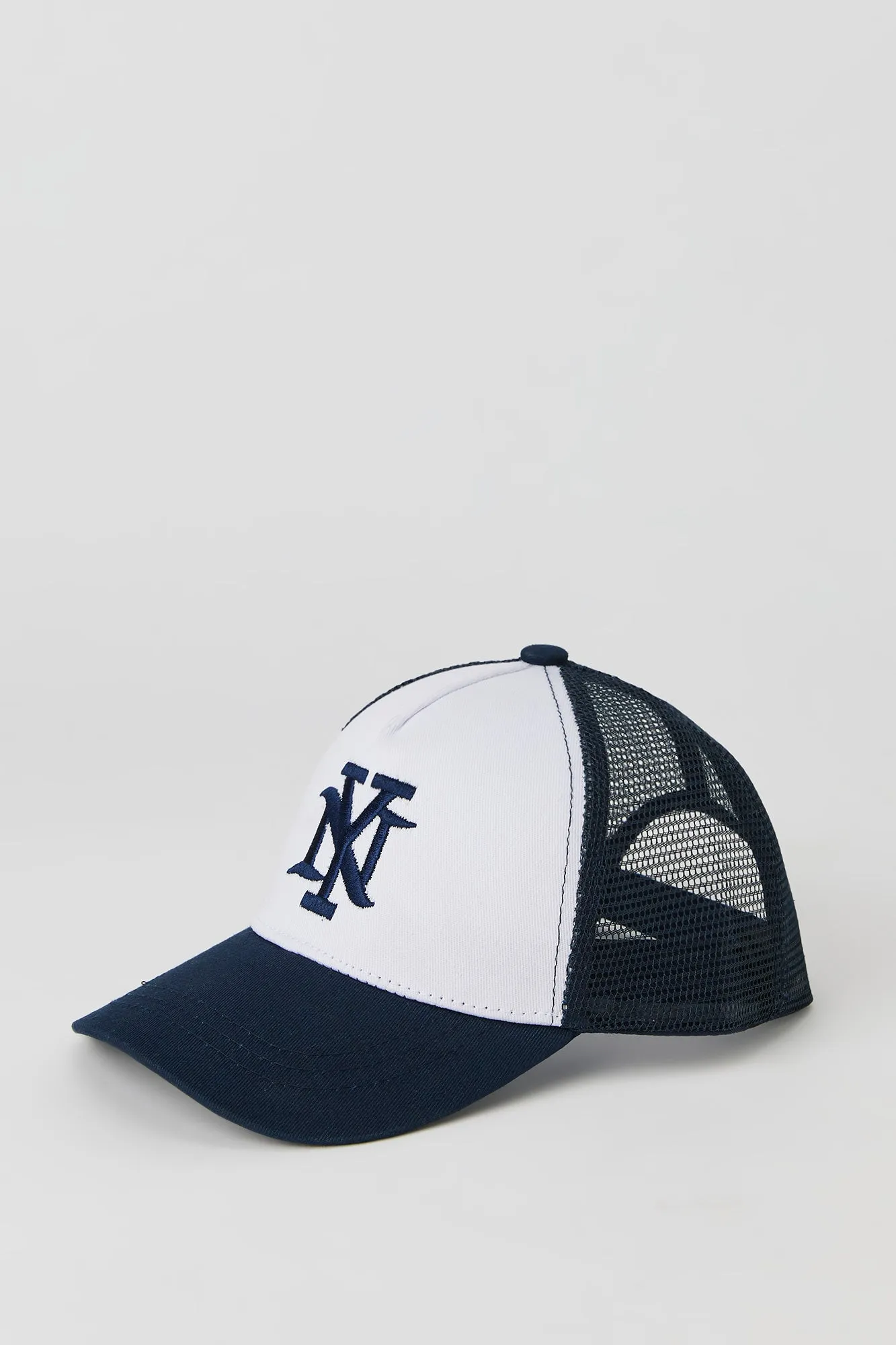 Boys City Embroidered Trucker Hat