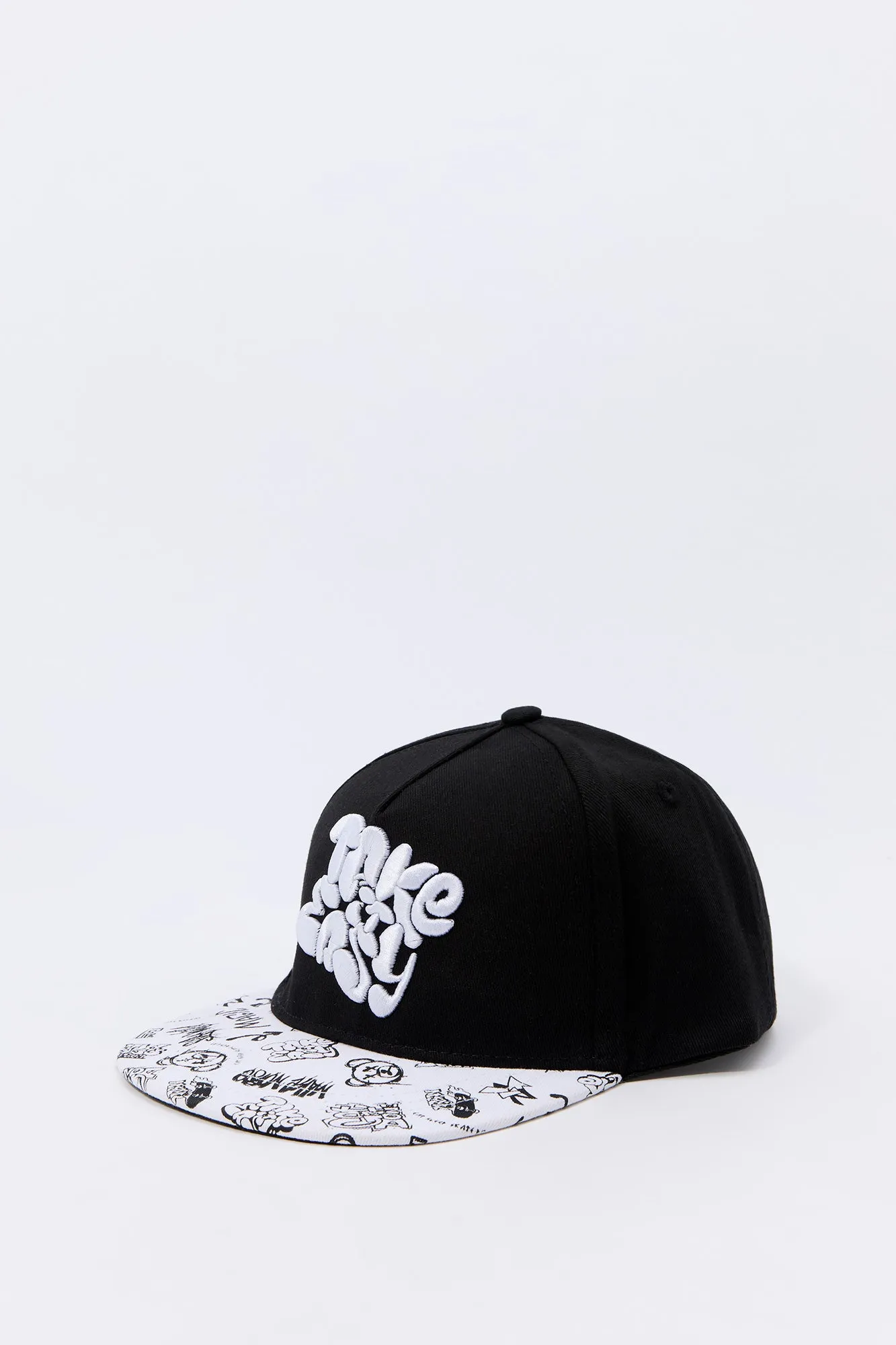Boys Take It Easy Embroidered Snapback Hat
