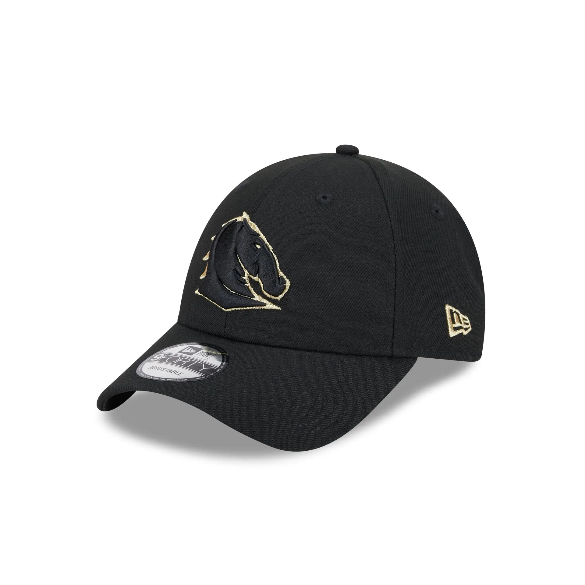 Brisbane Broncos NRL Supporter Black Gold 9FORTY Snapback