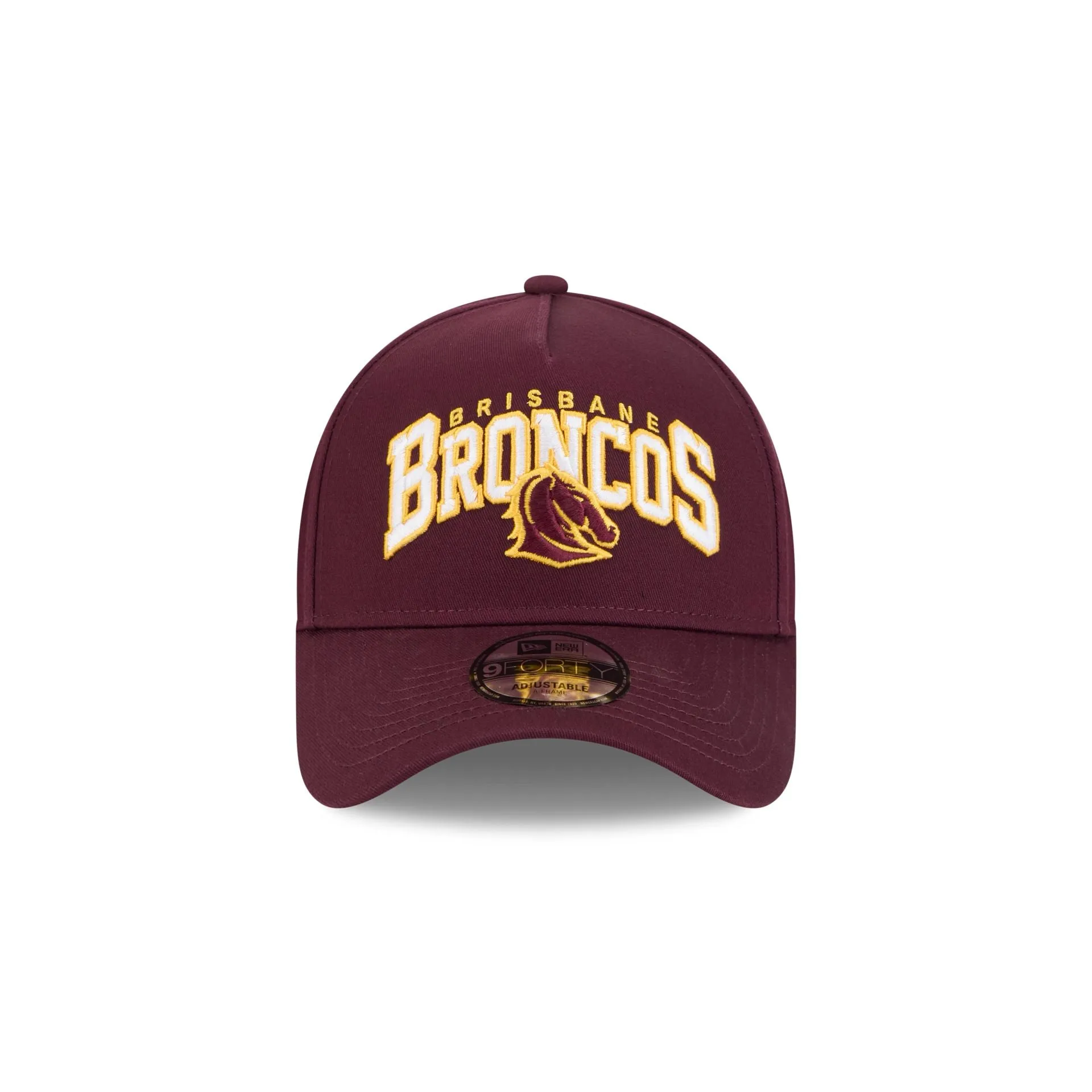 Brisbane Broncos NRL Supporter Logo Arch 9FORTY A-Frame Snapback