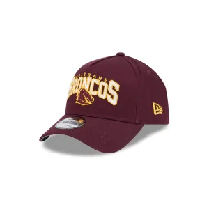 Brisbane Broncos NRL Supporter Logo Arch 9FORTY A-Frame Snapback