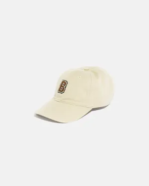 BROWN UNIVERSITY NEEDLEPOINT HAT - STONE