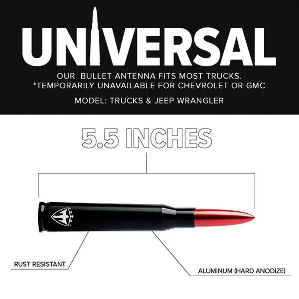 BULLET ANTENNA   2 ARM SHIELDS®