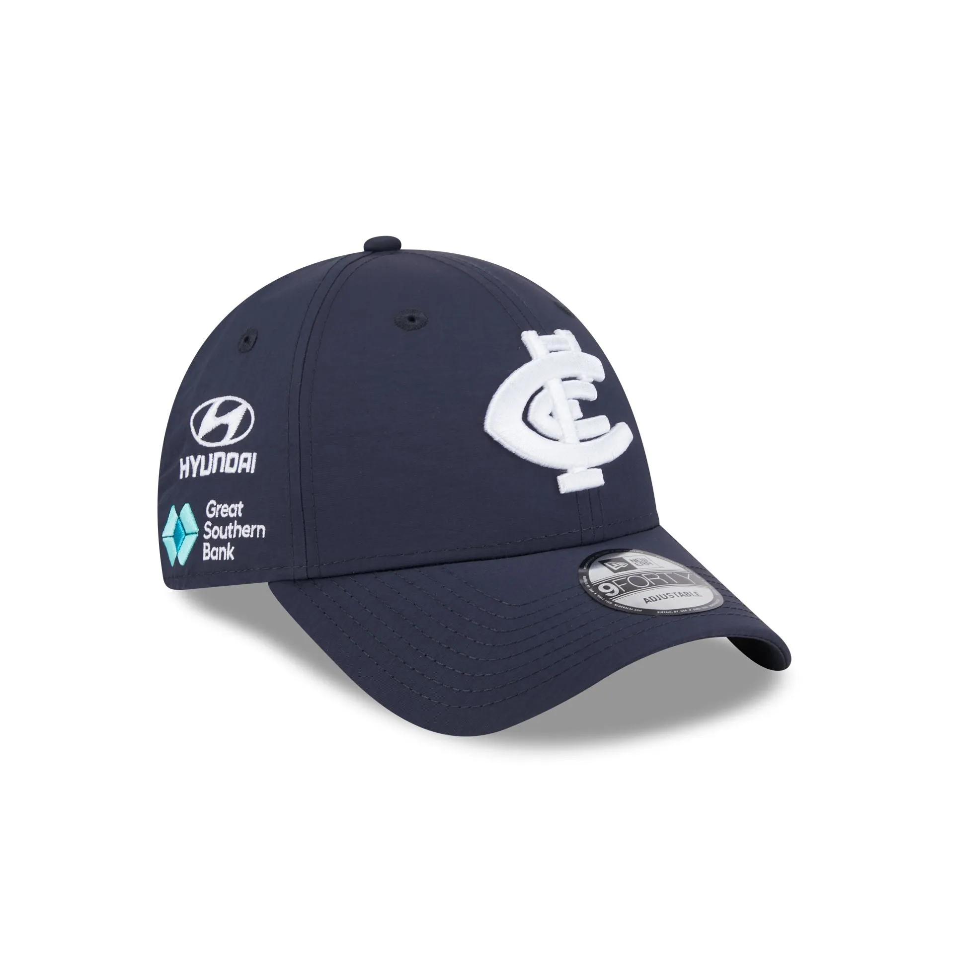 Carlton Blues AFL On-Field '25 9FORTY Cloth Strap
