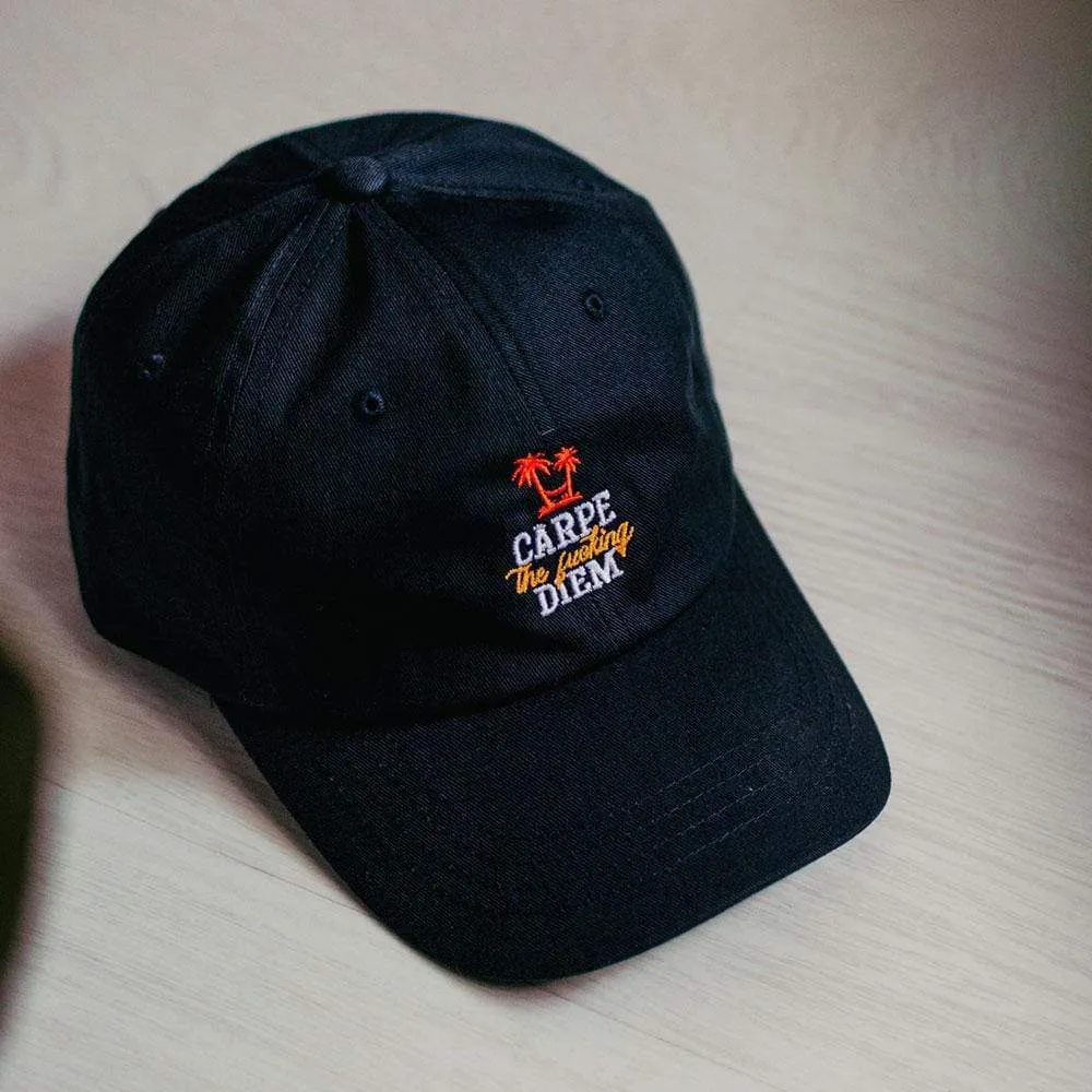 Carpe the fucking diem - Embroidered - Cap