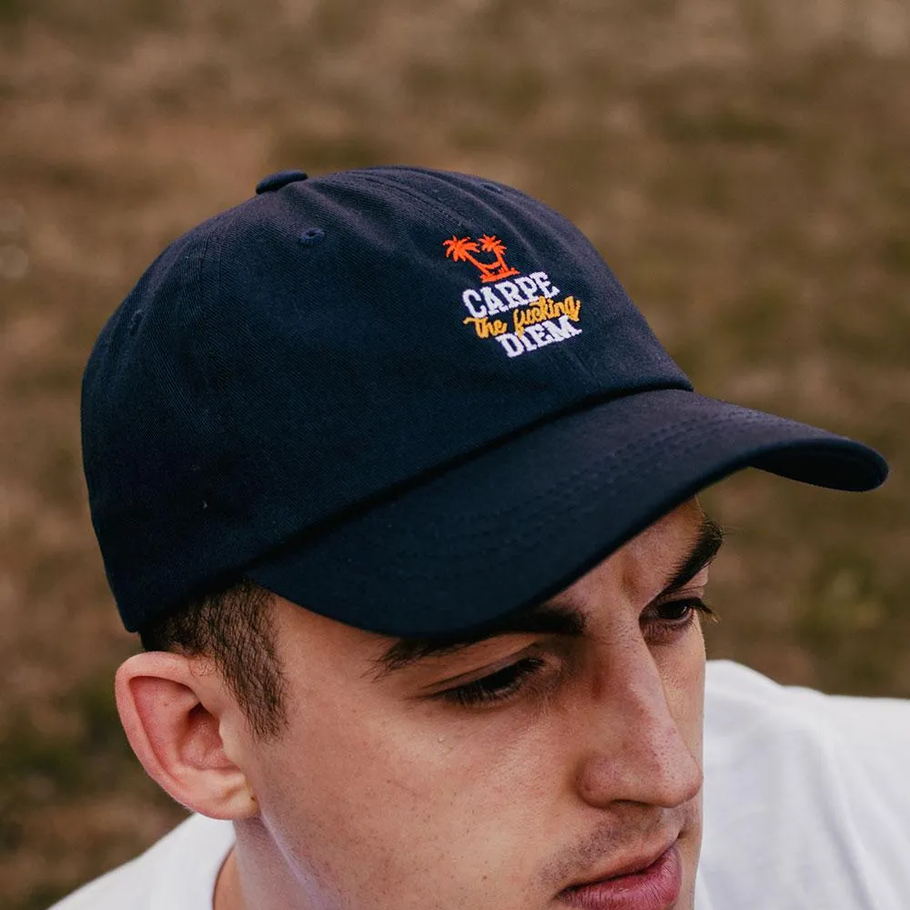 Carpe the fucking diem - Embroidered - Cap