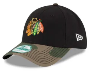 Chicago Blackhawks Camo The League 9Forty Adjustable Hat