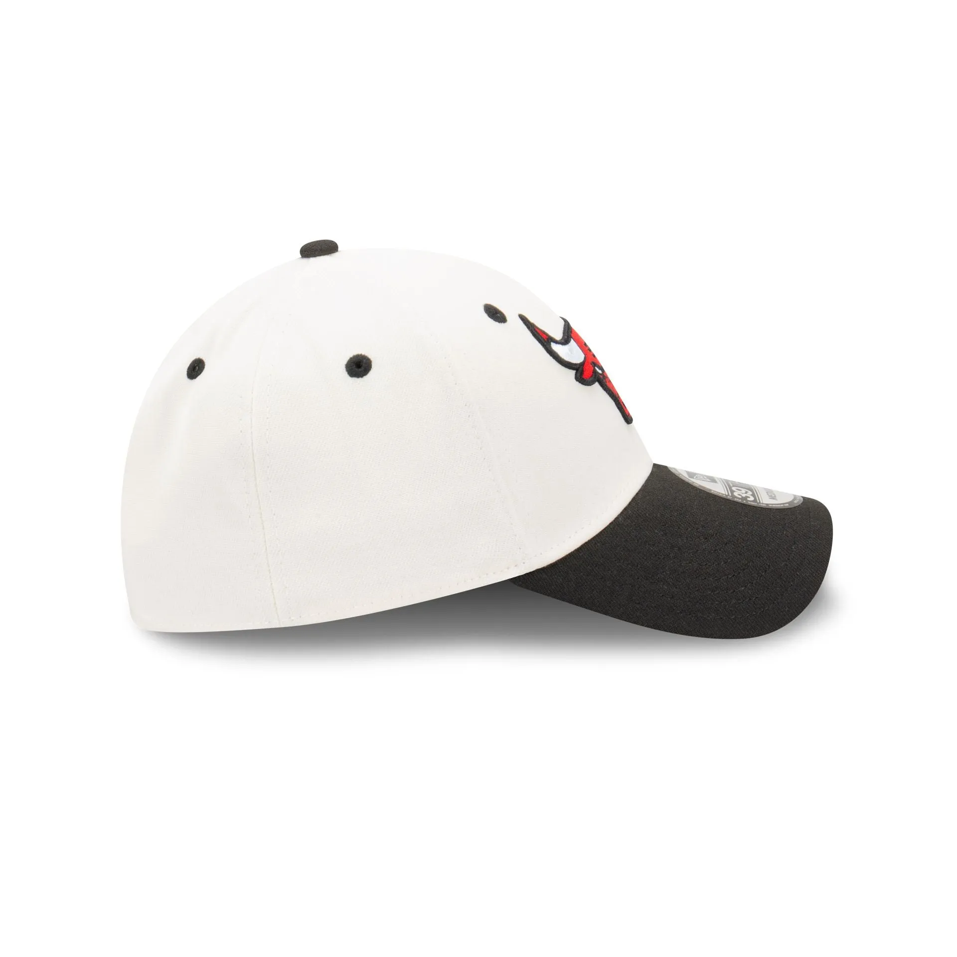 Chicago Bulls Chrome Two-Tone 39THIRTY Fitted