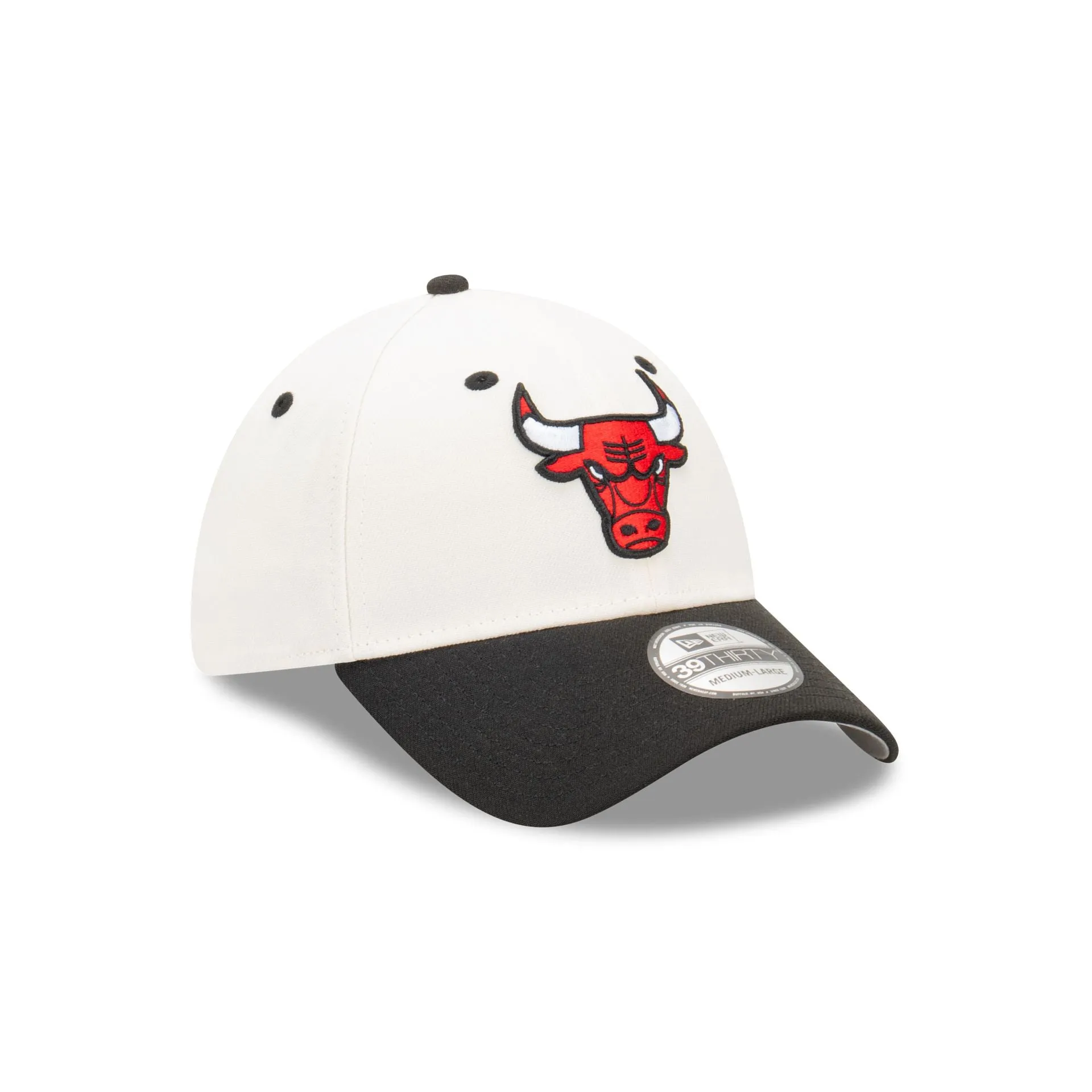 Chicago Bulls Chrome Two-Tone 39THIRTY Fitted