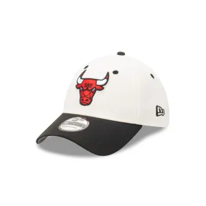 Chicago Bulls Chrome Two-Tone 39THIRTY Fitted