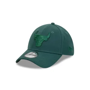 Chicago Bulls Dark Green Tonal 39THIRTY Fitted