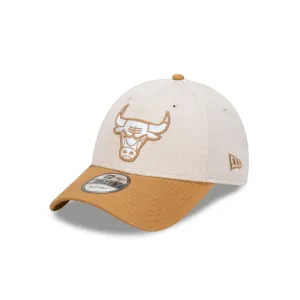 Chicago Bulls Dashmark Wheat Two-Tone 9FORTY Cloth Strap