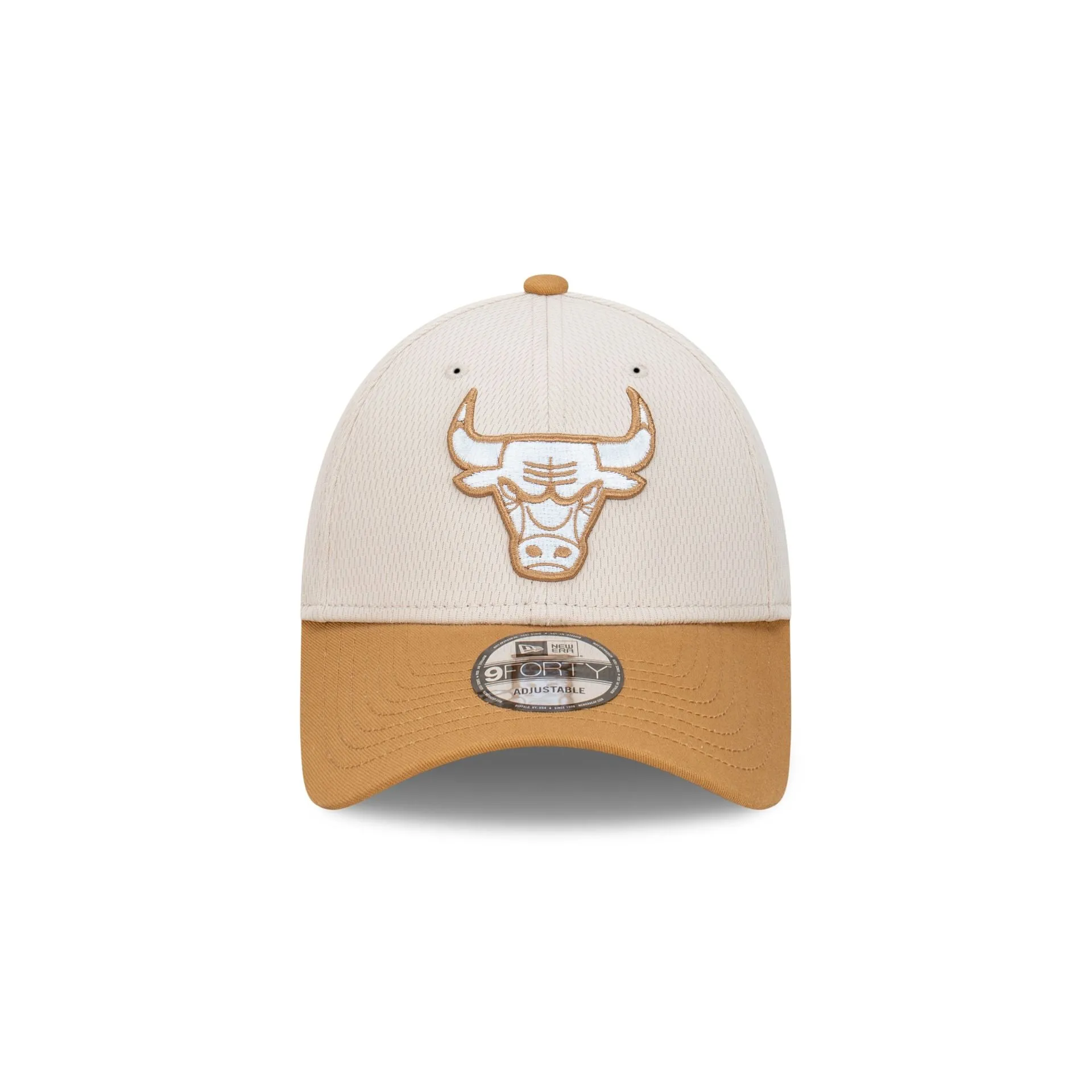 Chicago Bulls Dashmark Wheat Two-Tone 9FORTY Cloth Strap