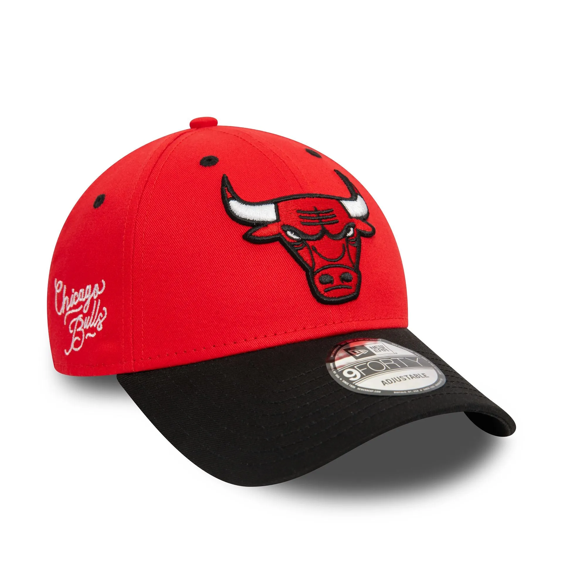 Chicago Bulls NBA Side Patch Red 9FORTY Adjustable