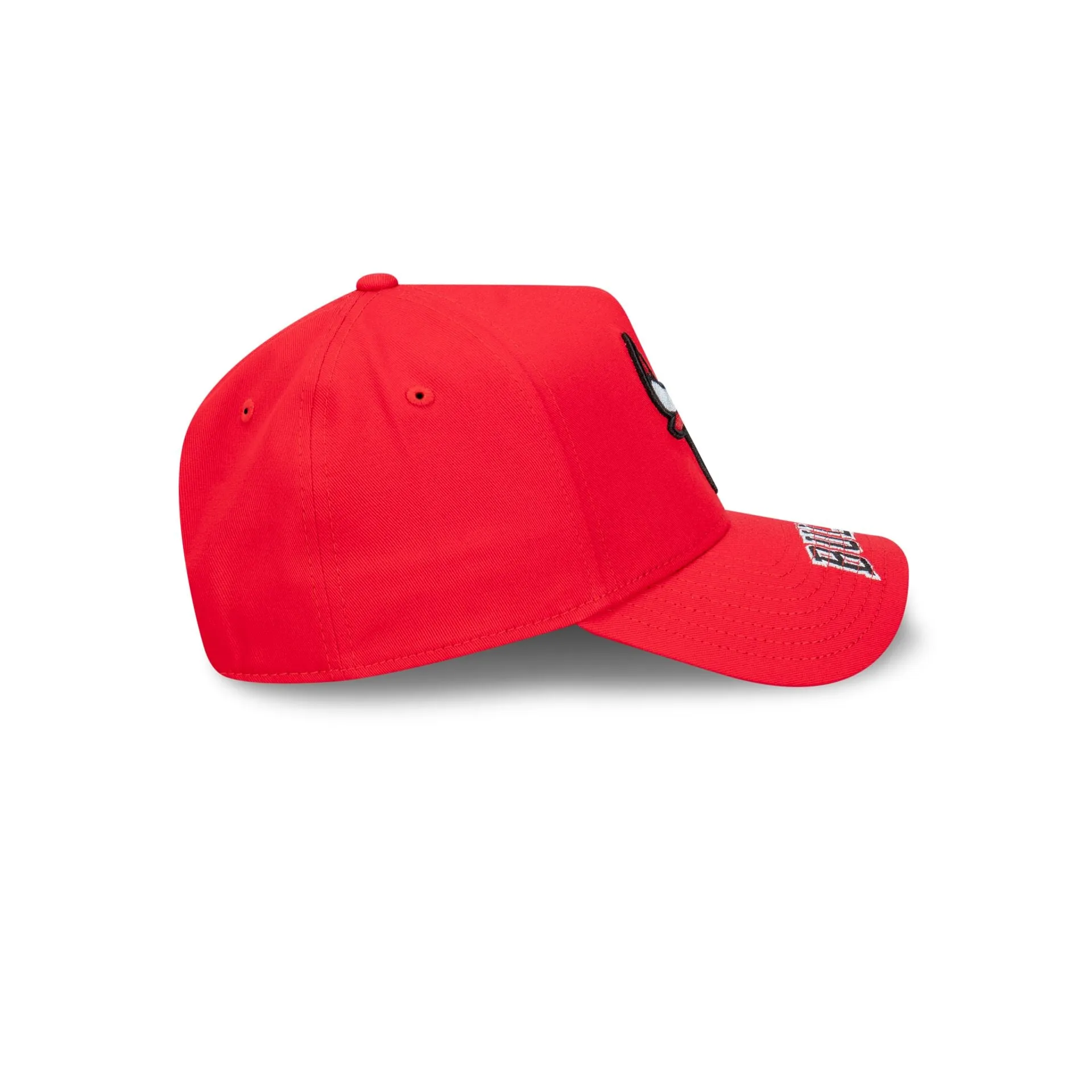 Chicago Bulls Team Visor Wordmark 9FORTY A-Frame Snapback