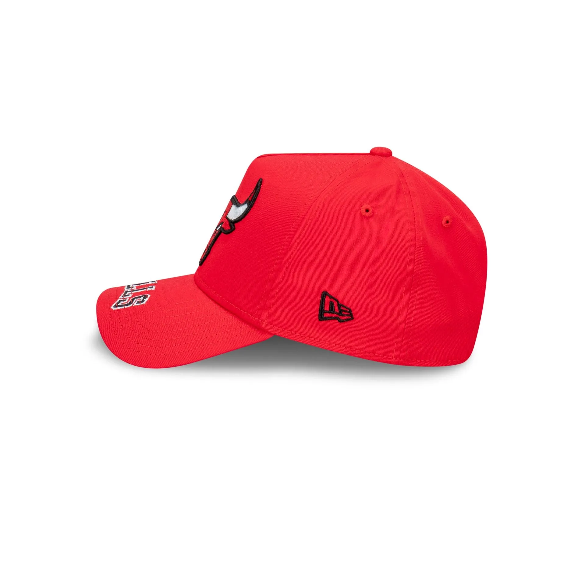 Chicago Bulls Team Visor Wordmark 9FORTY A-Frame Snapback
