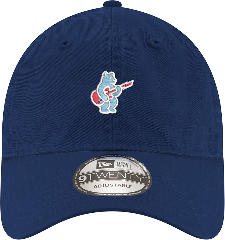 Chicago Cubs New Era Navy Blue Alternate Guitar Bear 9TWENTY Adjustable Hat