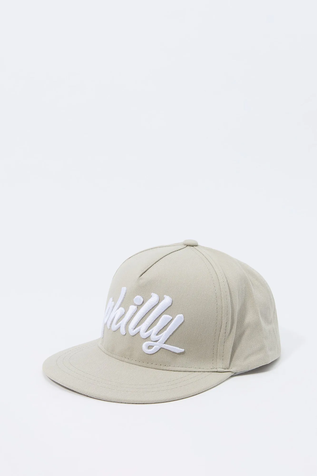 City Embroidered Snapback Hat