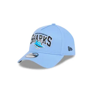 Cronulla-Sutherland Sharks NRL Supporter Logo Arch 9FORTY A-Frame Snapback