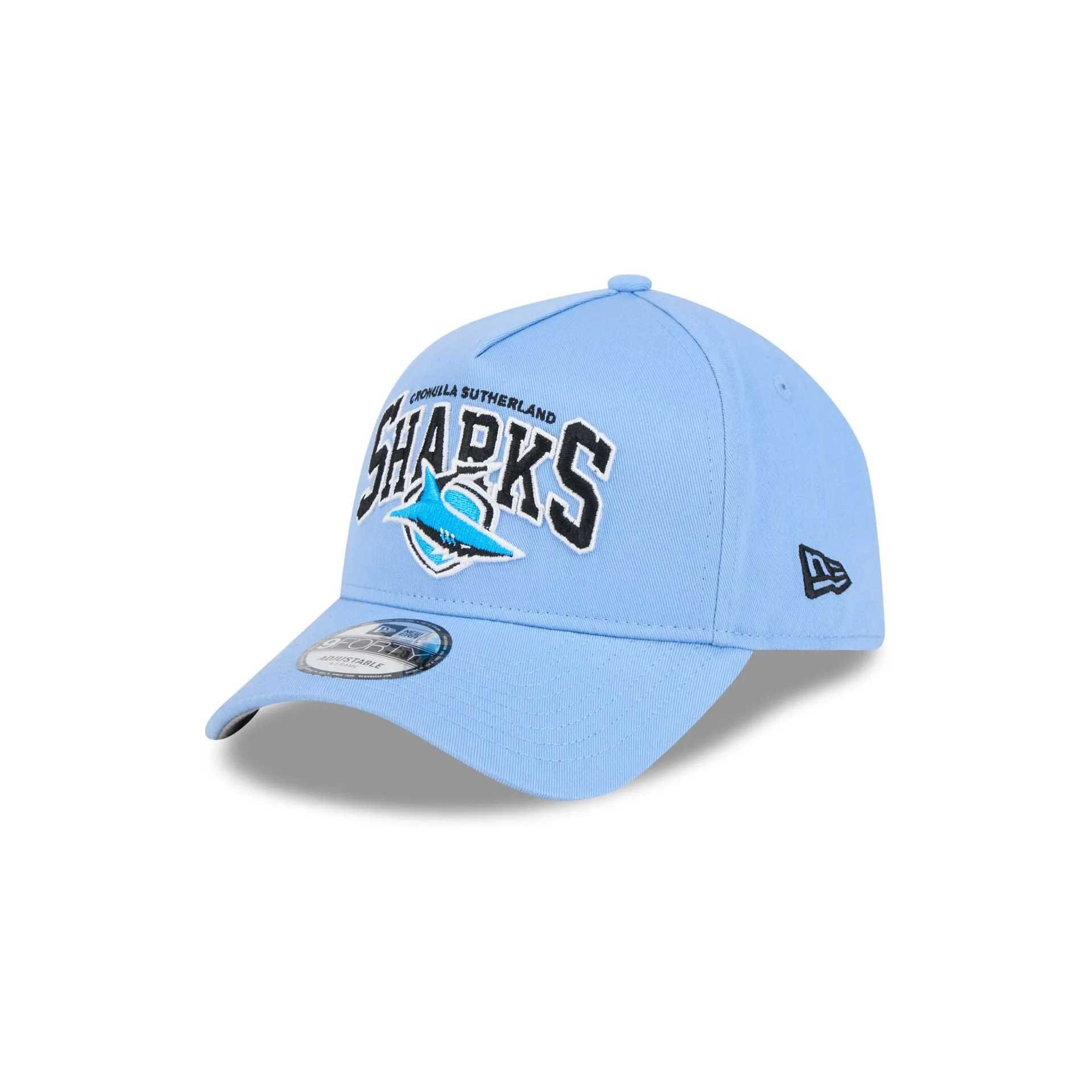 Cronulla-Sutherland Sharks NRL Supporter Logo Arch 9FORTY A-Frame Snapback