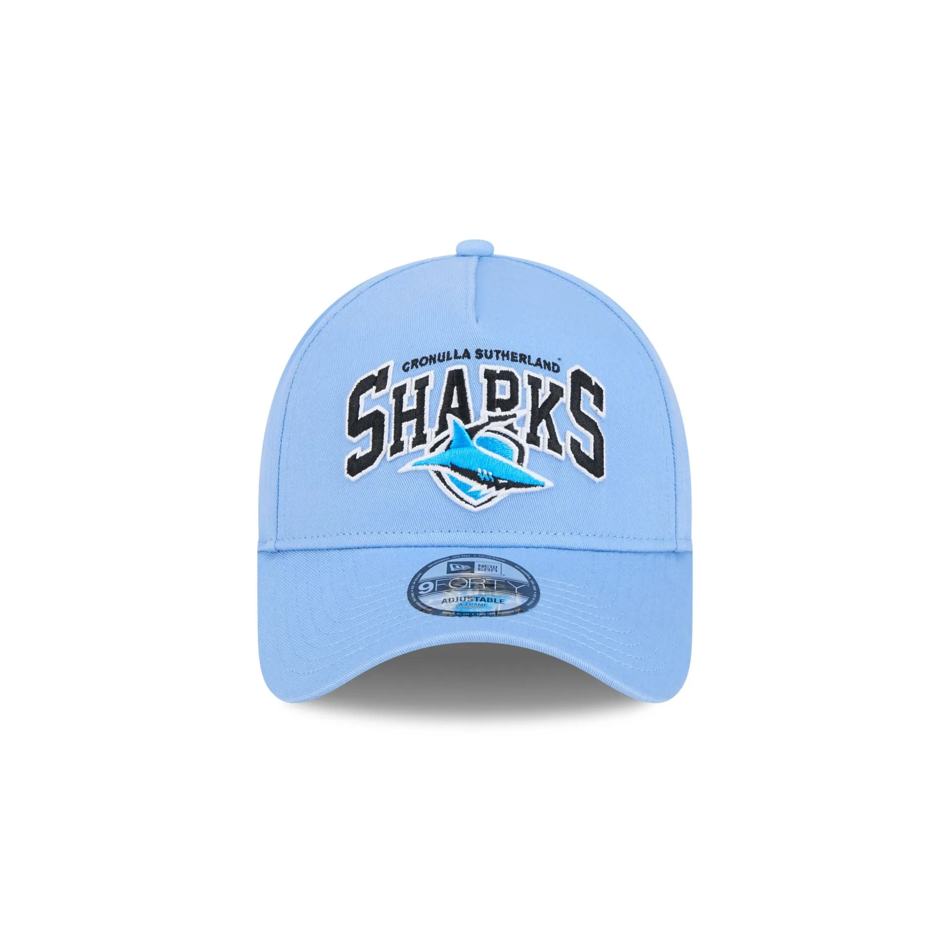 Cronulla-Sutherland Sharks NRL Supporter Logo Arch 9FORTY A-Frame Snapback