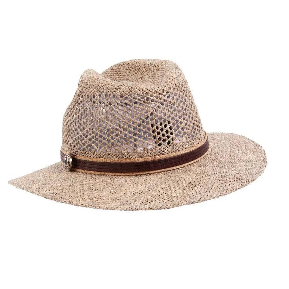 Cubana | Mens Seagrass Straw Sun Hat