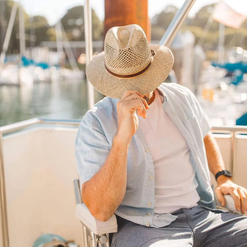 Cubana | Mens Seagrass Straw Sun Hat