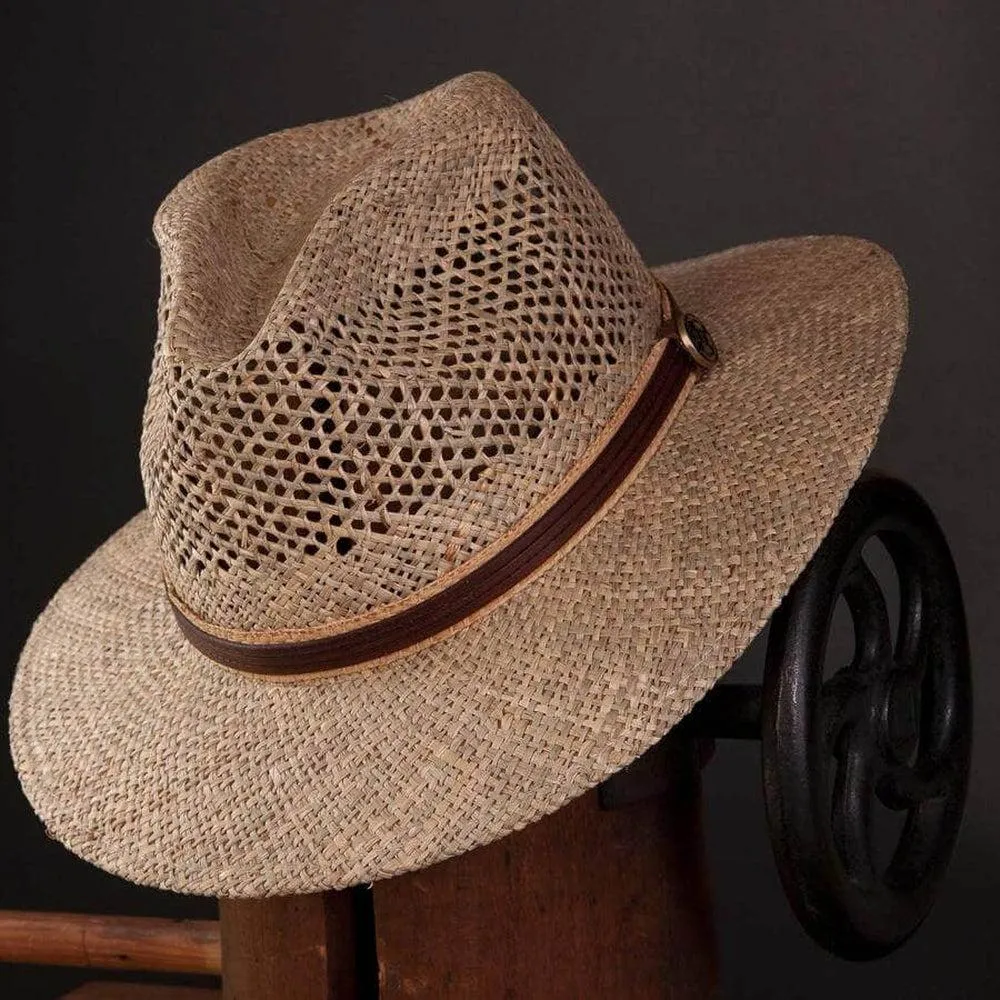 Cubana | Mens Seagrass Straw Sun Hat