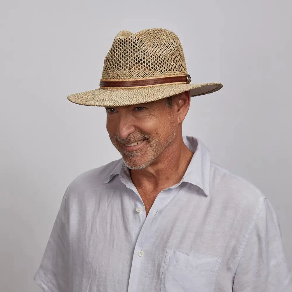 Cubana | Mens Seagrass Straw Sun Hat