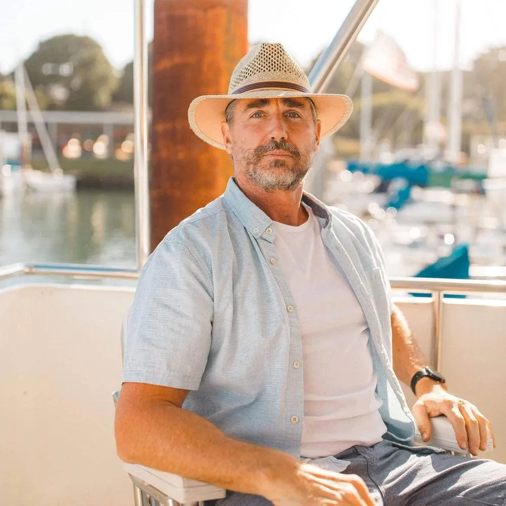 Cubana | Mens Seagrass Straw Sun Hat