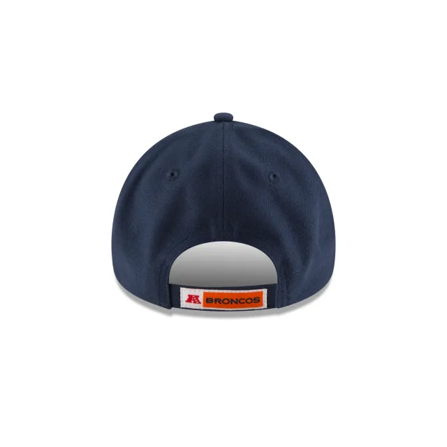 Denver Broncos Navy The League 9FORTY Adjustable Game Hat