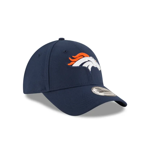 Denver Broncos Navy The League 9FORTY Adjustable Game Hat