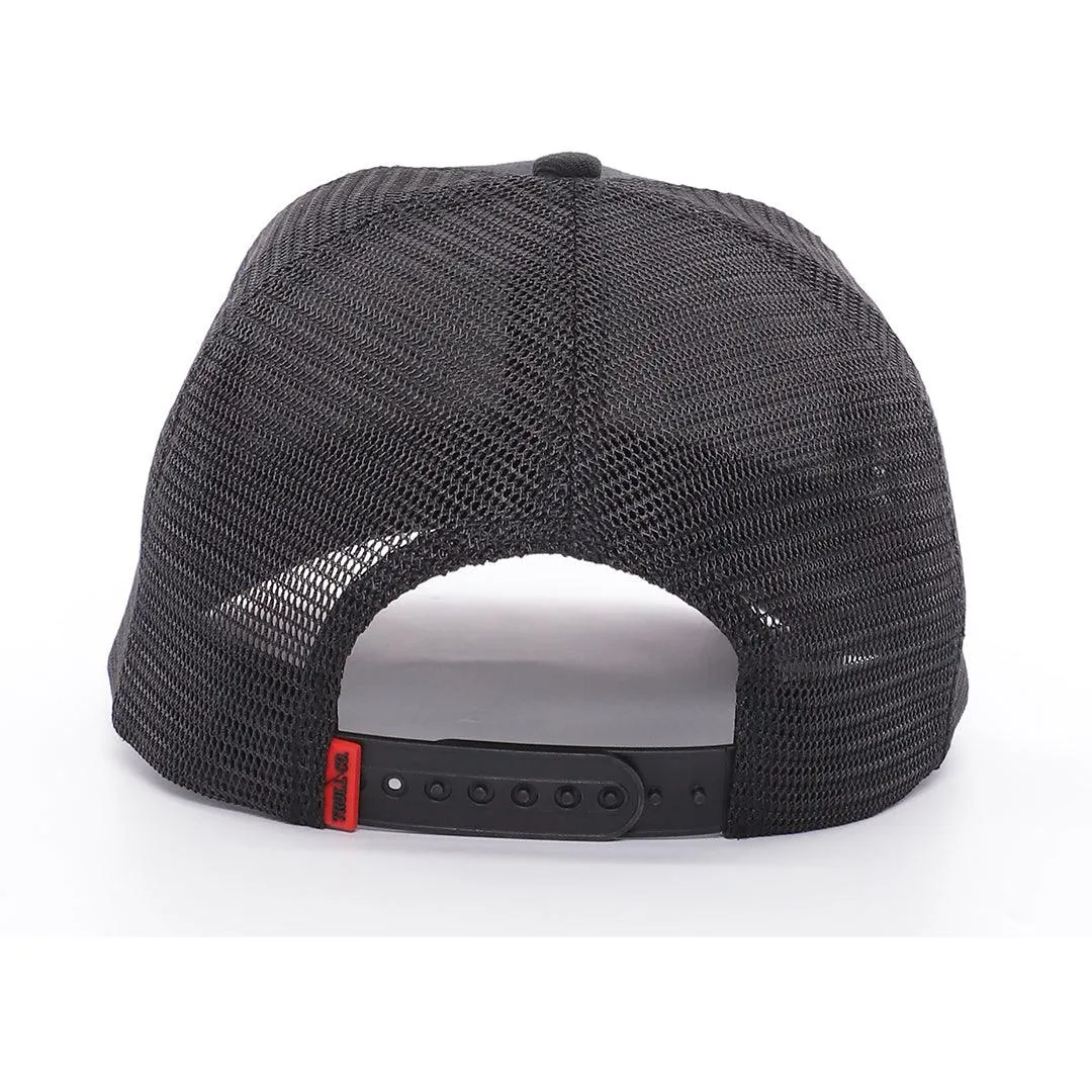 Fortify Meshback Hat: Black / White