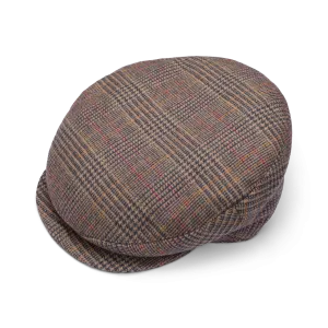 Fox Salisbury Glen Check Snap Brim Flat Cap
