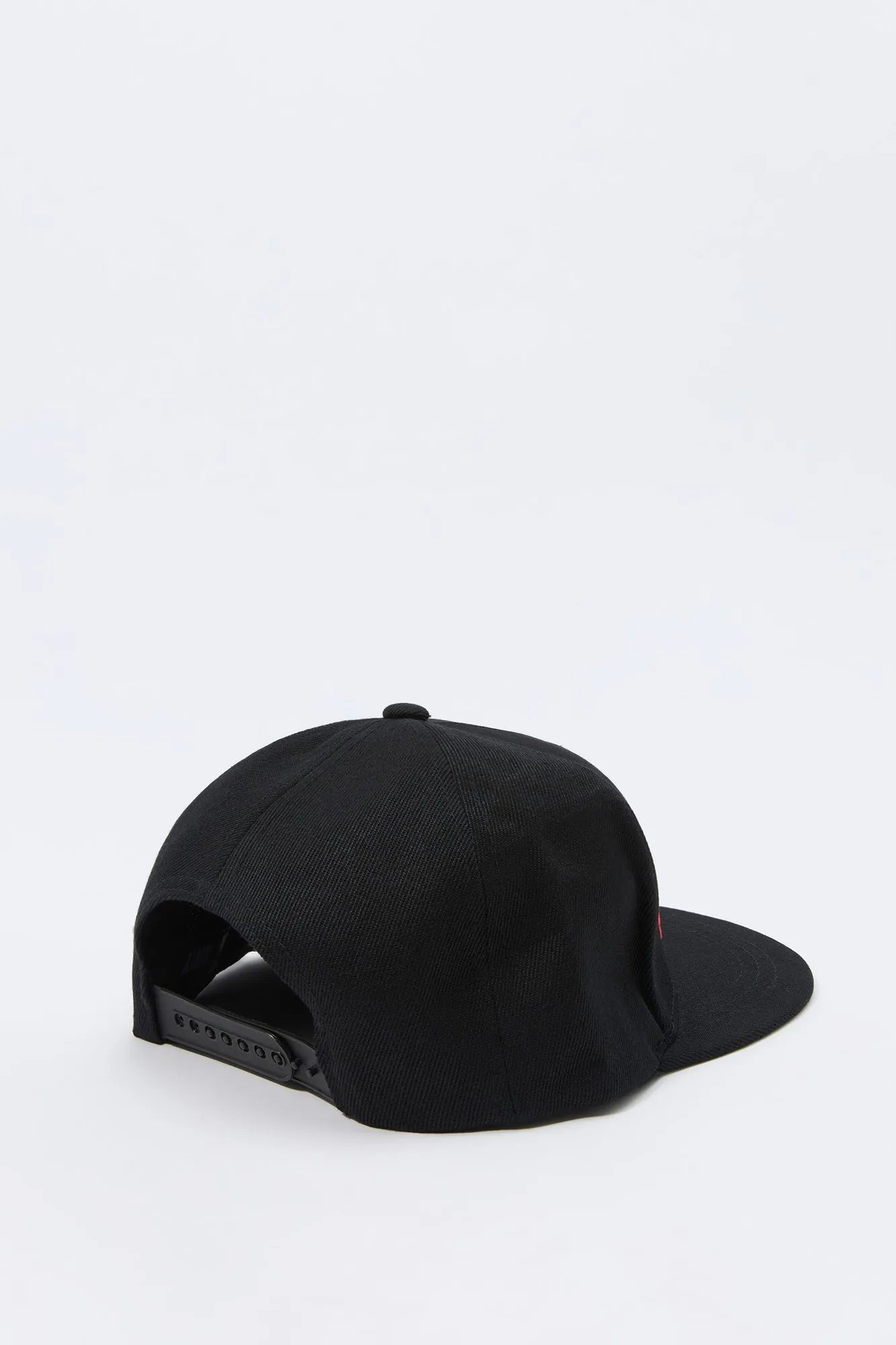 Gothic Text Embroidered Snapback Hat